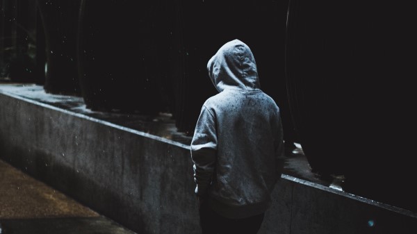 Silhouette Hood Dark wallpaper
