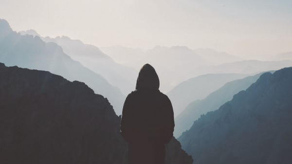 Silhouette Hood Loneliness wallpaper