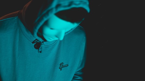 Silhouette Mask Hood wallpaper