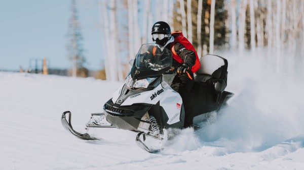 Snowmobile Snow Helmet wallpaper