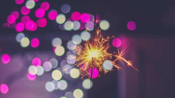 Sparkler Sparkles Glare wallpaper
