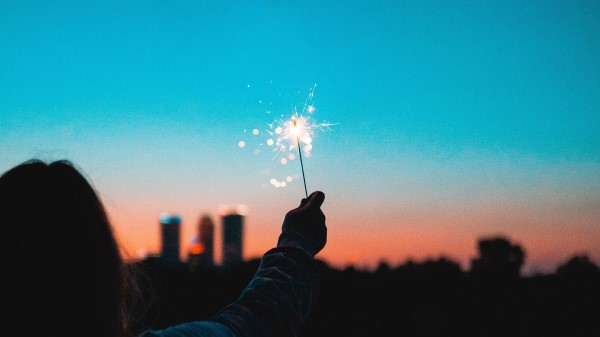 Sparklers Sparks Hand Image wallpaper