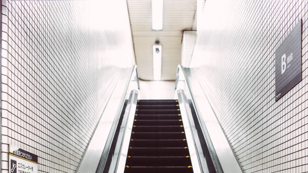 Stairs Escalator Steps Wallpaper