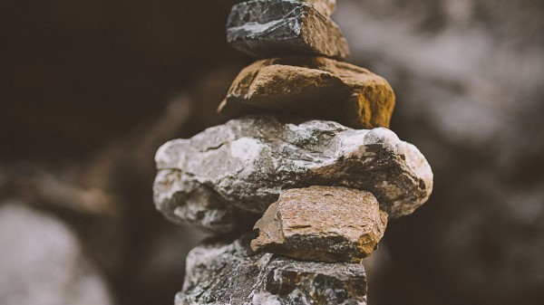 Stones Balance Rock Wallpaper