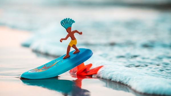 Surfing Server Toy wallpaper