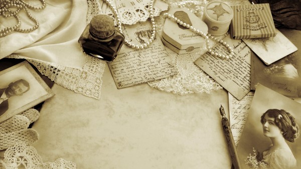 Table Antique Things Black And Whit wallpaper