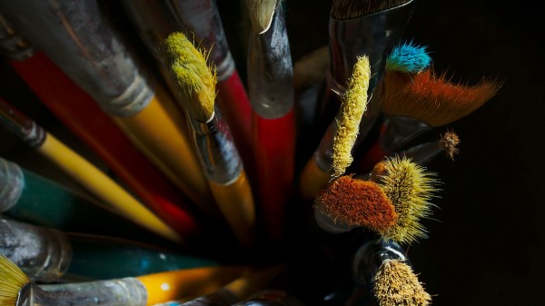 Tassels Drawing Wooden wallpaper