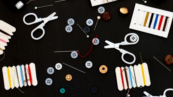Thread Buttons Needles wallpaper
