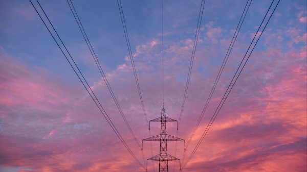 Tower Wires Construction wallpaper