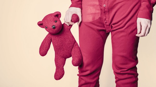 Toy Bear Child Hand wallpaper