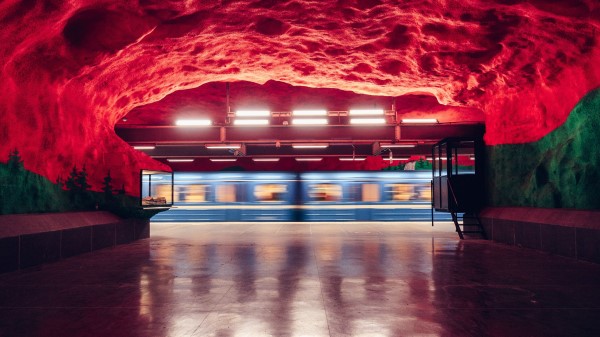 Tunnel Metro Underground wallpaper