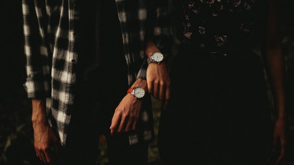 Wrist Watch Pair Hands wallpaper