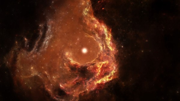 Outer Space Stars Shroud wallpaper