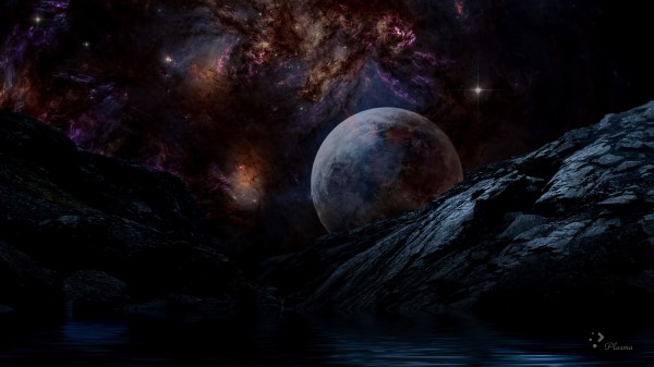 Planet Rocks Space wallpaper