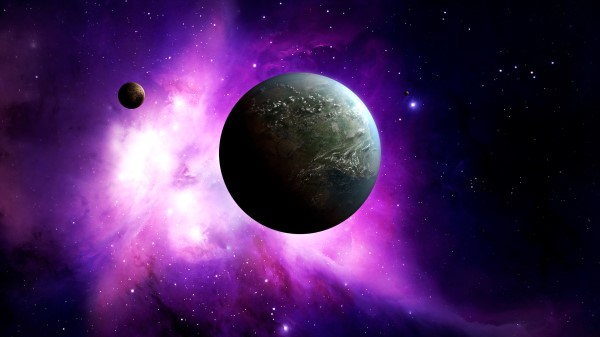 Space Planet Stars wallpaper