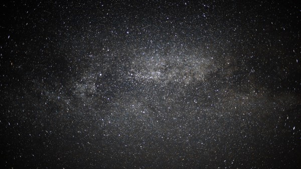 Starry Sky Night Glitter Image Wallpaper