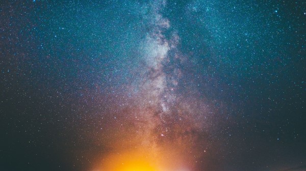 Starry Sky Spots Space wallpaper