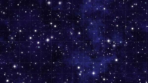 Starry Sky Stars Lattice Wallpaper