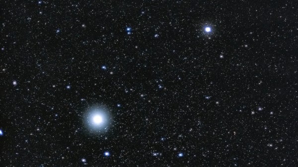 Stars Glow Constellations Wallpaper