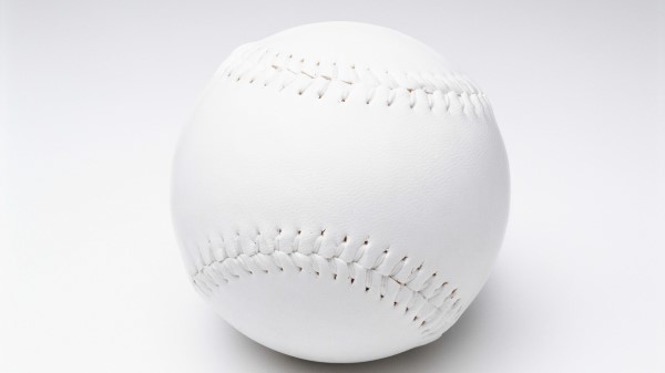 Baseball Ball White Background wallpaper