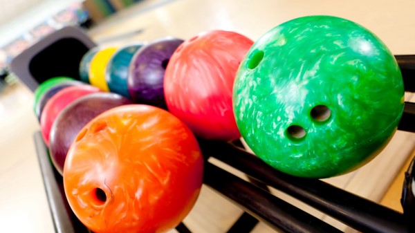Bowling Balls Rack wallpaper