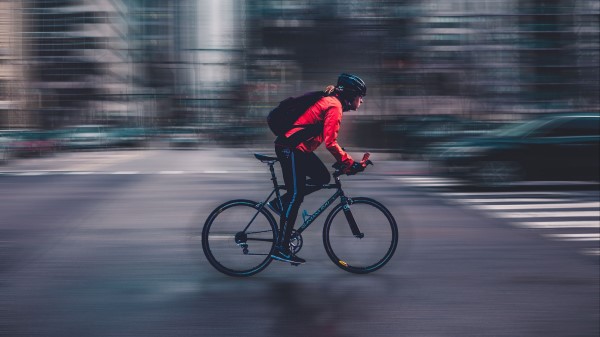 Cyclist Speed Bicycle wallpaper