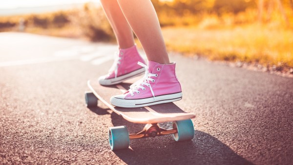 Skateboard Sneakers Summer wallpaper