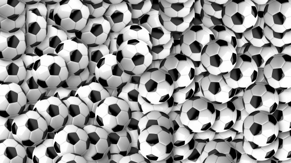 Soccer Balls Football Texture wallpaper