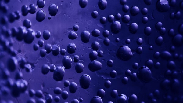 Bubbles Surface Purple Blur wallpaper