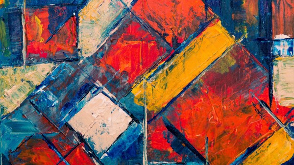 Canvas Paint Stains wallpaper