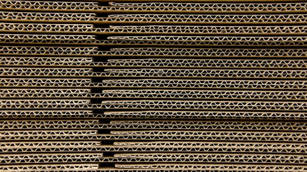 Cardboard Corrugated Wavy wallpaper