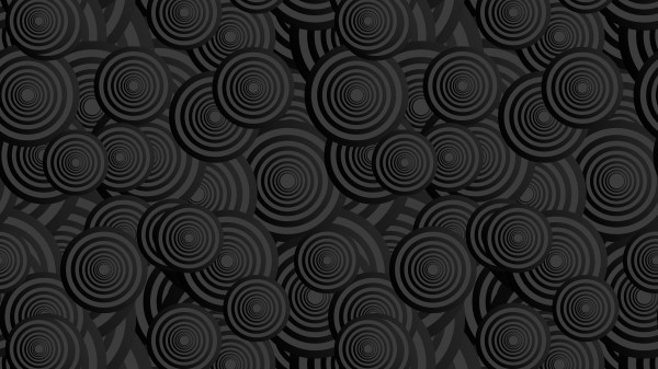 Circles Bw Patterns wallpaper