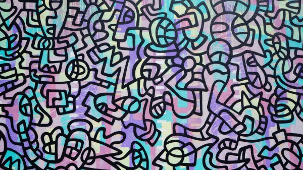 Doodles Patterns Colorful Wallpaper