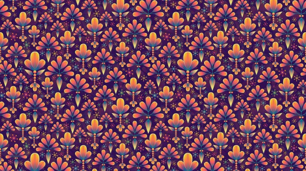 Flowers Texture Art wallpaper