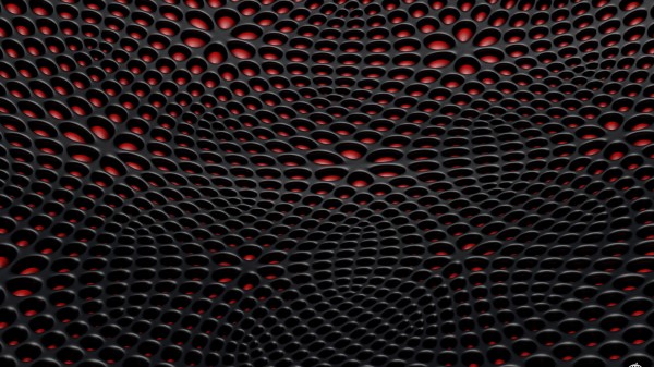 Mesh Structure Relief Wallpaper