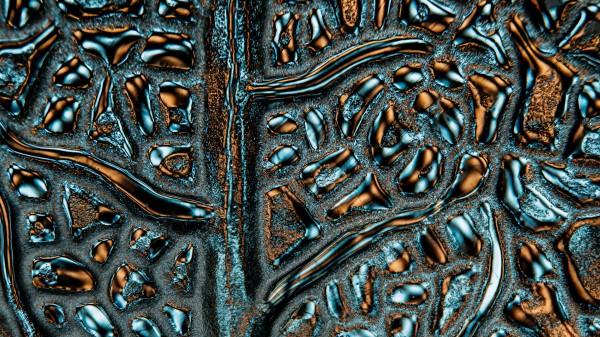 Metal Metallic Veins Wallpaper