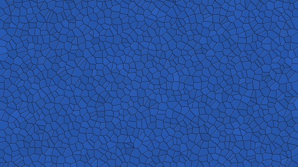 Mosaic Patterns Blue Wallpaper