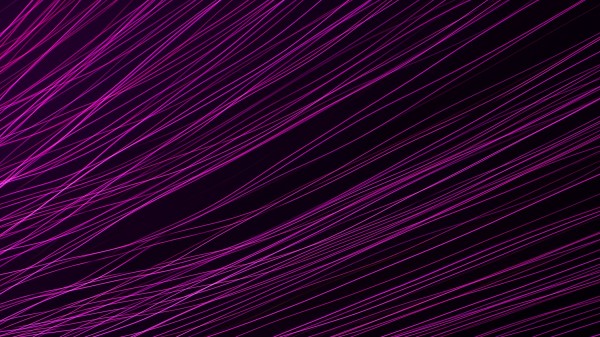 Neon Threads Lines Wallpaper