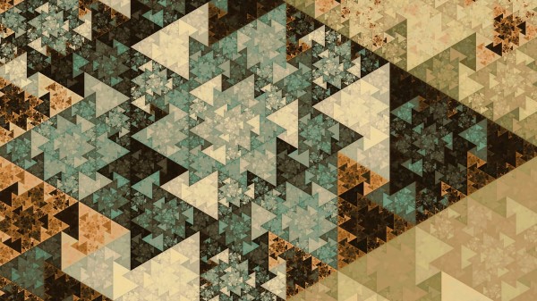 Pattern Triangles Geometry Wallpaper