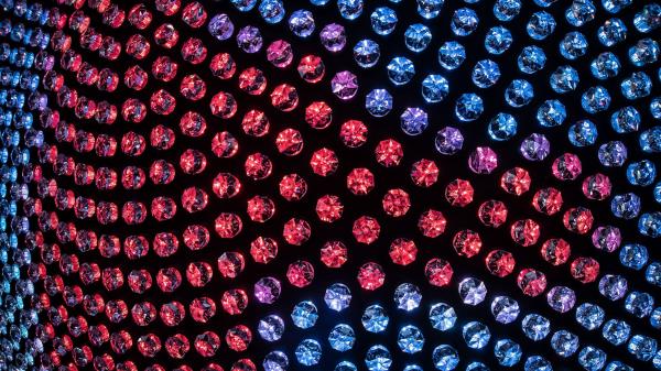 Rhinestones Crystals Glitter Wallpaper