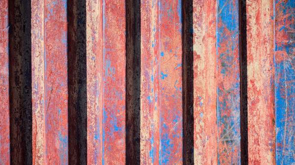 Stripes Metal Metallic Wallpaper