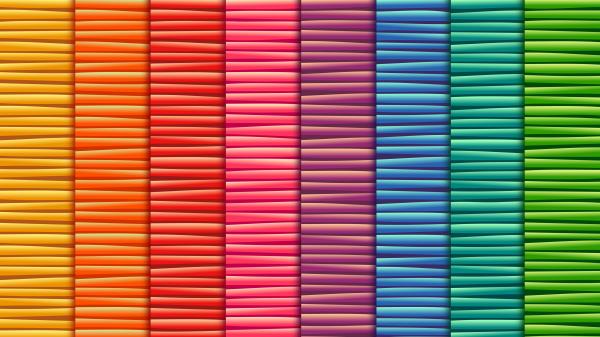 Stripes Texture Line Colorful Horizontal Wallpaper
