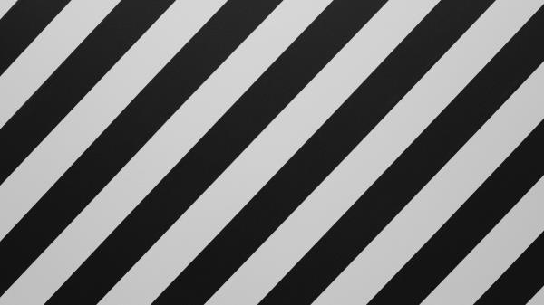 Stripes White Black Wallpaper