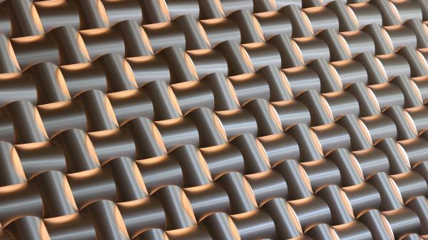 Structure Mesh Wicker Wallpaper