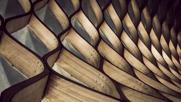 Surface Architecture Shapes Wallpaper