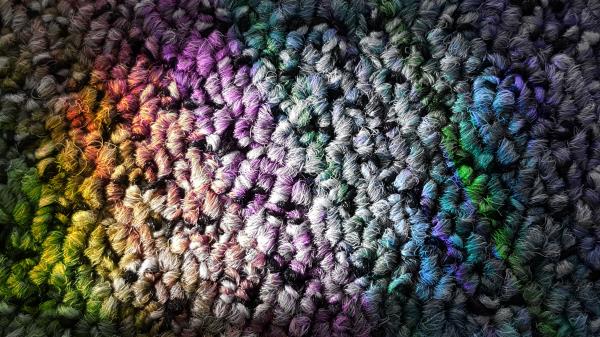 Surface Light Texture Rainbow Wallpaper