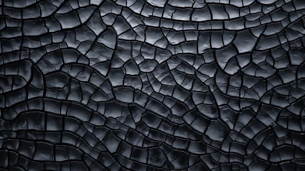 Texture Crack Black Wallpaper