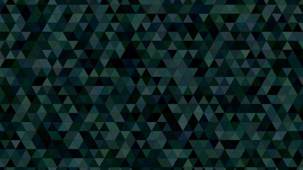Triangles Mosaic Dark Texture Wallpaper