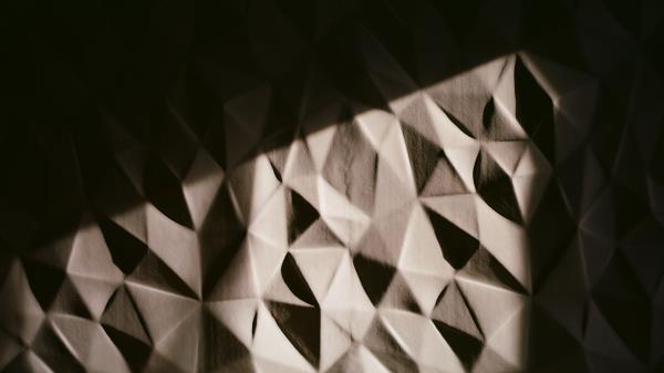 Volume Surface Triangles Wallpaper