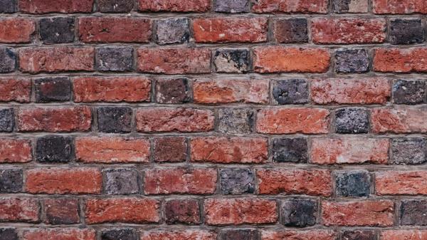Wall Brick Embossed Wallpaper